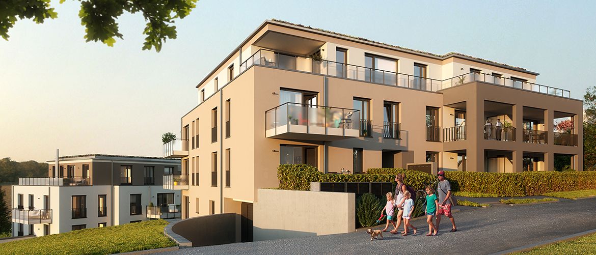 Neubauprojekt Gesamtansicht Projekt Remseck 02