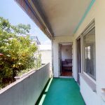 Balkon mit drei Zugängen