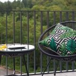 Balkon mit Blick ins Grüne