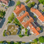 Ansicht von der Drohne