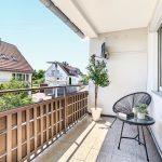 Großer Balkon