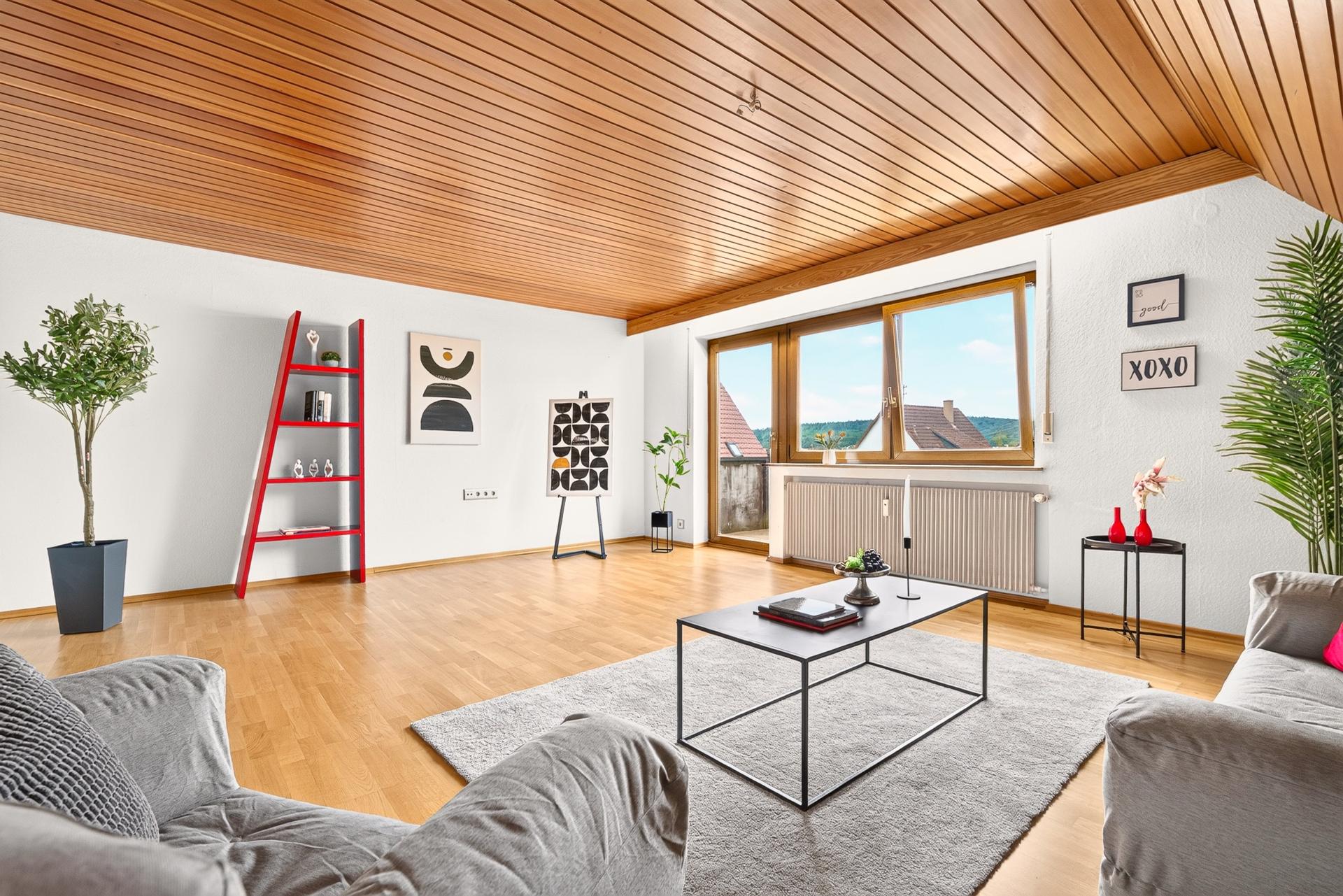OG Wohnbereich mit Balkon
