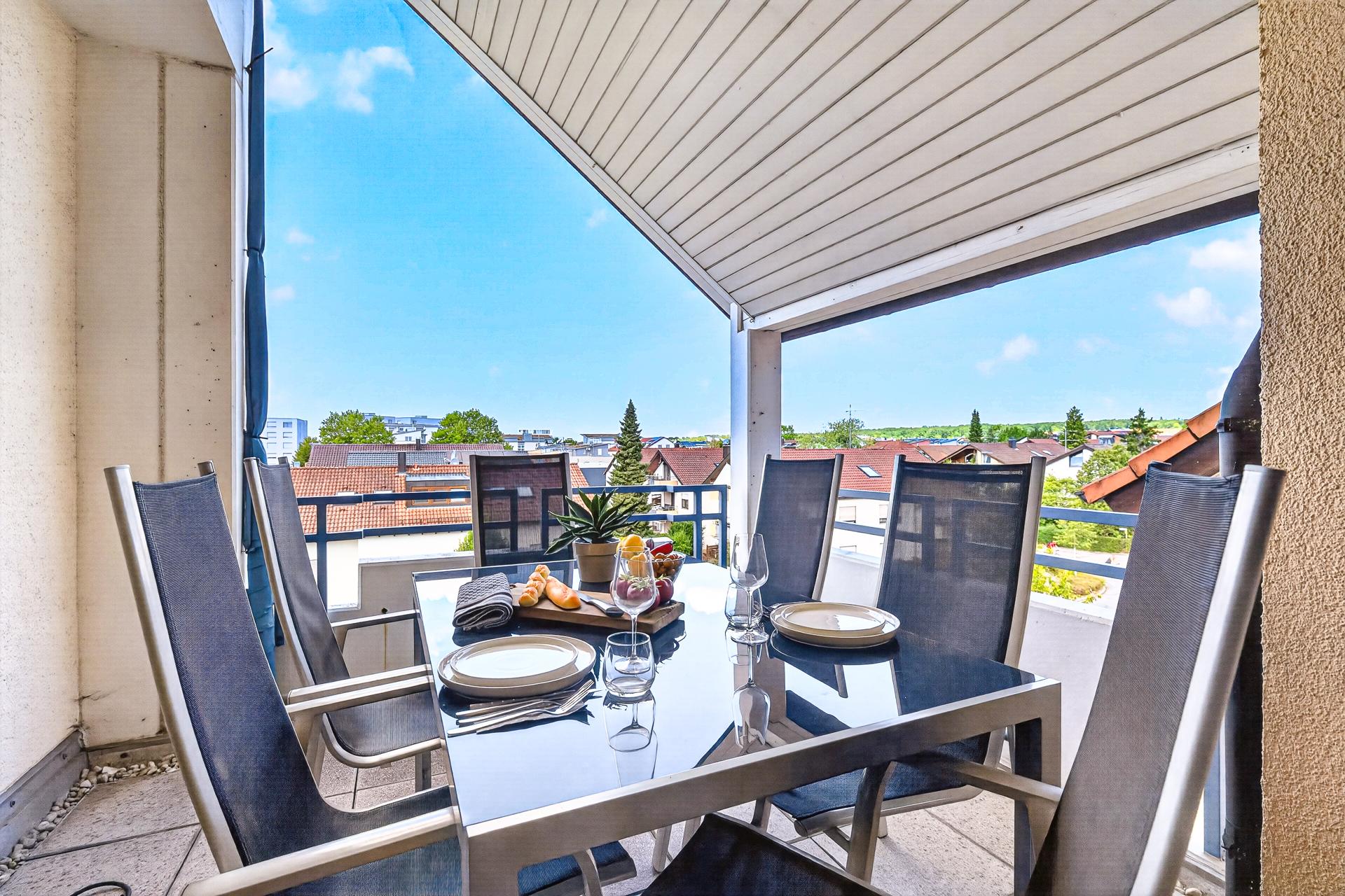 Loggia mit Weitblick