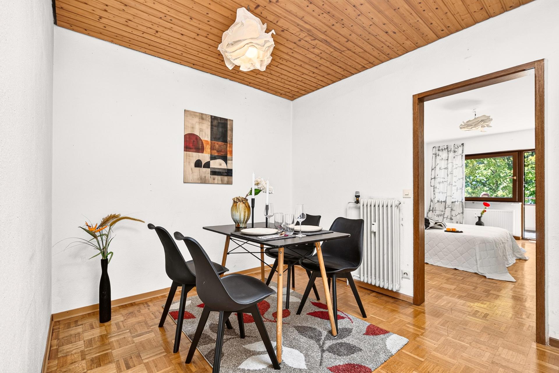Gemütliches Esszimmer